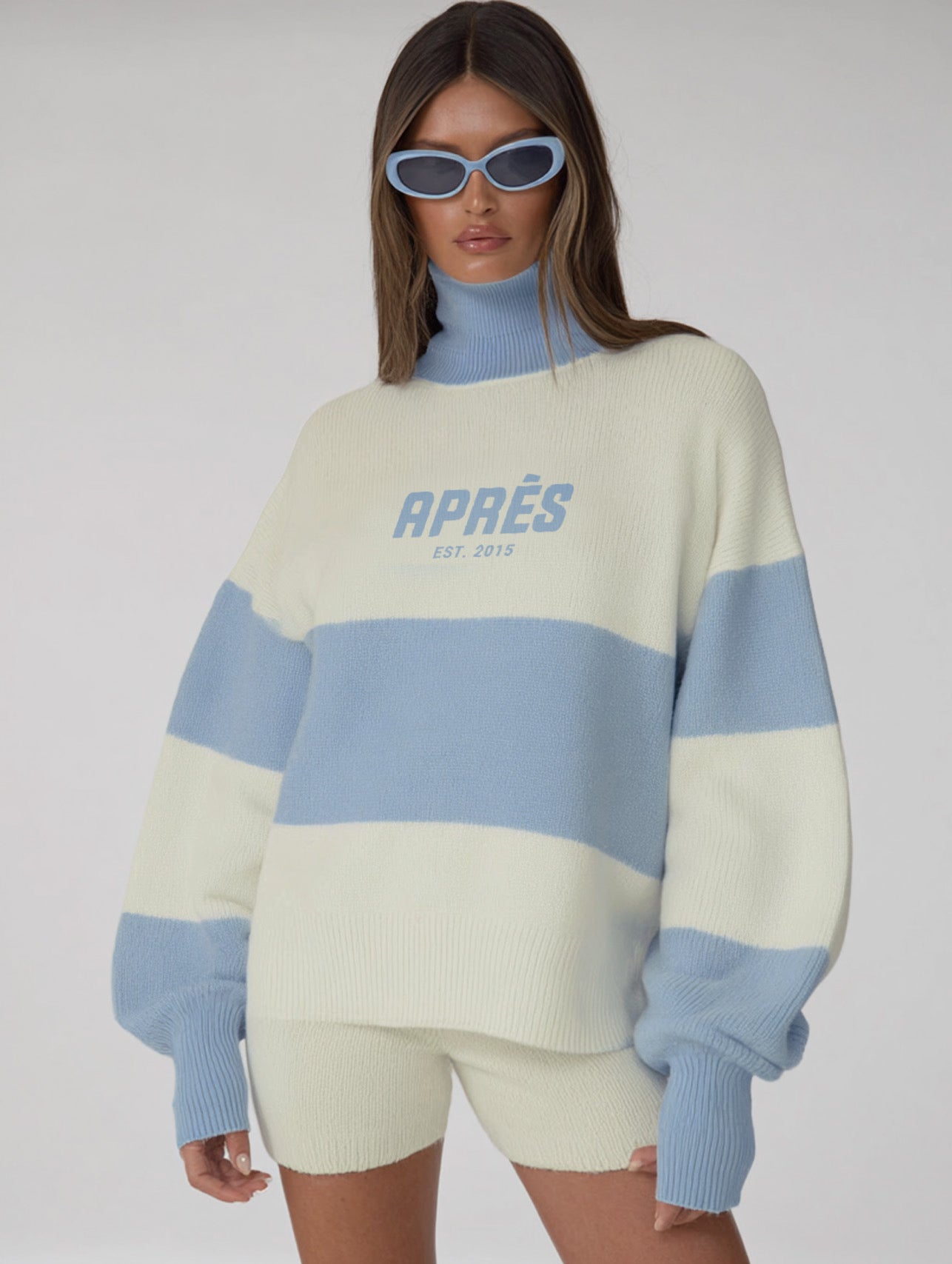 Après Ski Knit Turtleneck – Stripes Collection