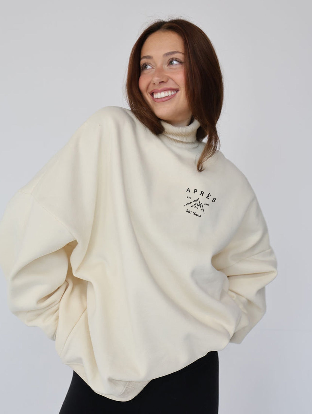 Après Ski Mountain Haus Turtleneck – Cream