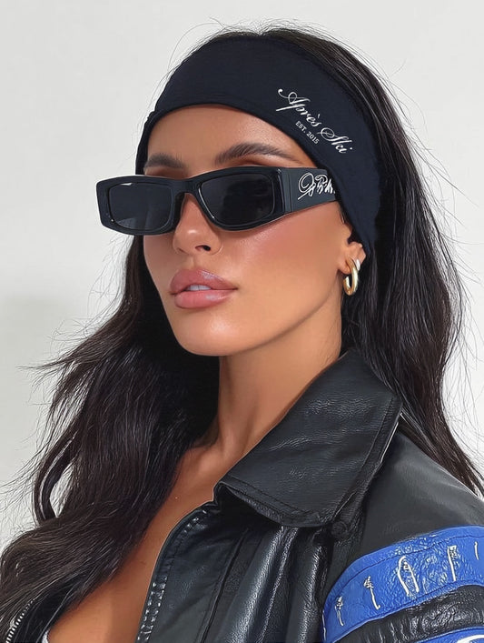 Après Ski Signature Stretch Headband – Black